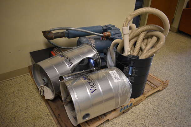ALL ONE MONEY! PALLET LOT of Parts To a Ametek Model DR6D89 Dental Room Air Purifier Vacuum System! (Midtown 2: Hallway) - Image 6 of 12