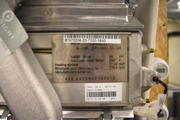 Buderus Logamax Plus GB142 Wall Mount Condensing Gas Boiler. 22x24x28. Unit Will Be Unhooked and Removed Before Pick Up Day. (Midtown 2: Room 130) - Image 5 of 8