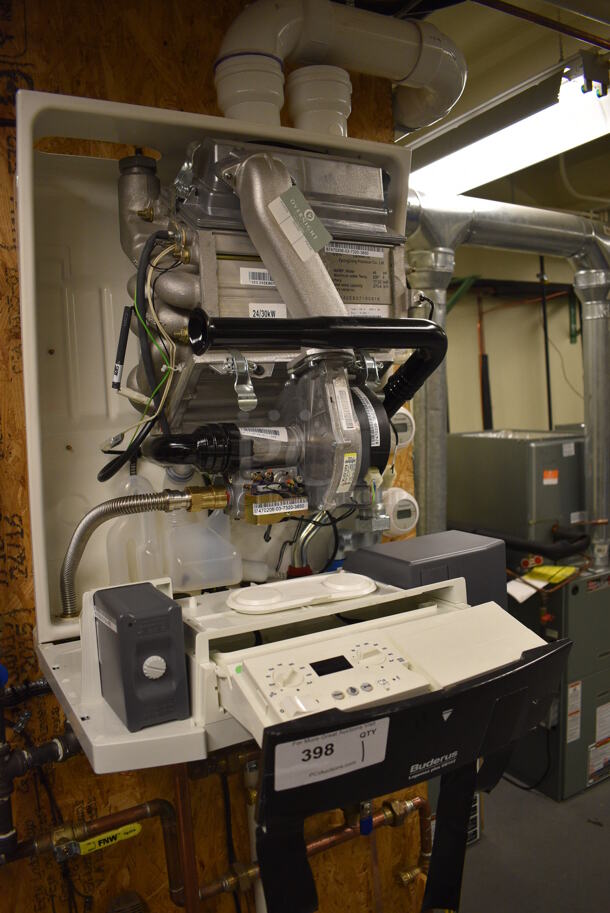 Buderus Logamax Plus GB142 Wall Mount Condensing Gas Boiler. 22x24x28. Unit Will Be Unhooked and Removed Before Pick Up Day. (Midtown 2: Room 130) - Image 7 of 8