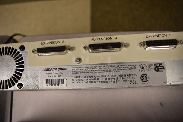 SynOptics LattisHub 2814 Metal Port. 17.5x7.5x2.5. (Midtown 2: Room 105) - Image 4 of 4