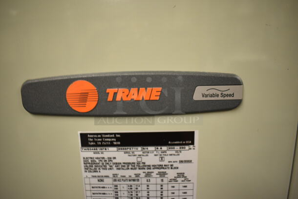 Trane Model TWE049E13FB1 Metal Air Handler. 200-230 Volts, 1 Phase. 26x21x59. Unit Will Be Unhooked and Removed Before Pick Up Day. (Midtown 2: Room 130) - Image 4 of 8
