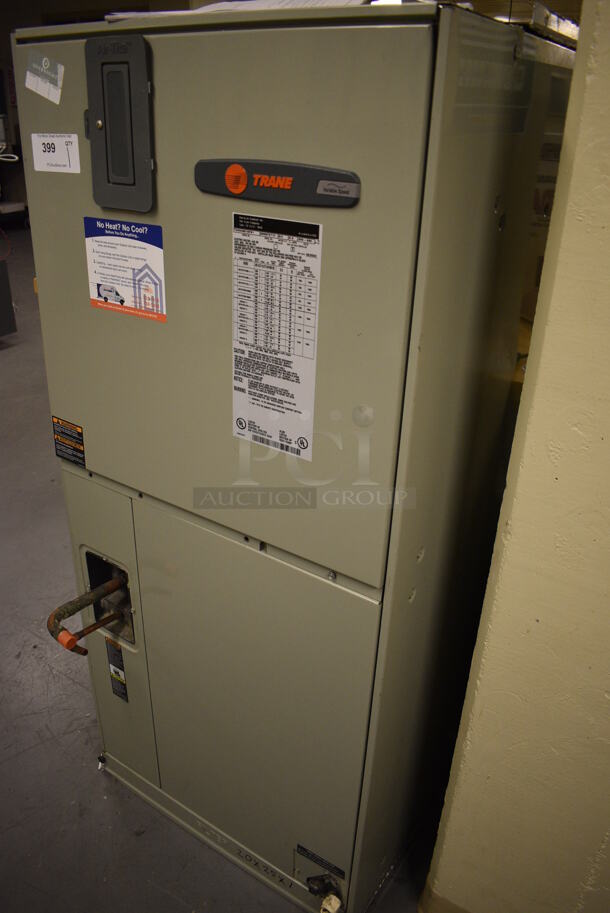 Trane Model TWE049E13FB1 Metal Air Handler. 200-230 Volts, 1 Phase. 26x21x59. Unit Will Be Unhooked and Removed Before Pick Up Day. (Midtown 2: Room 130) - Image 8 of 8