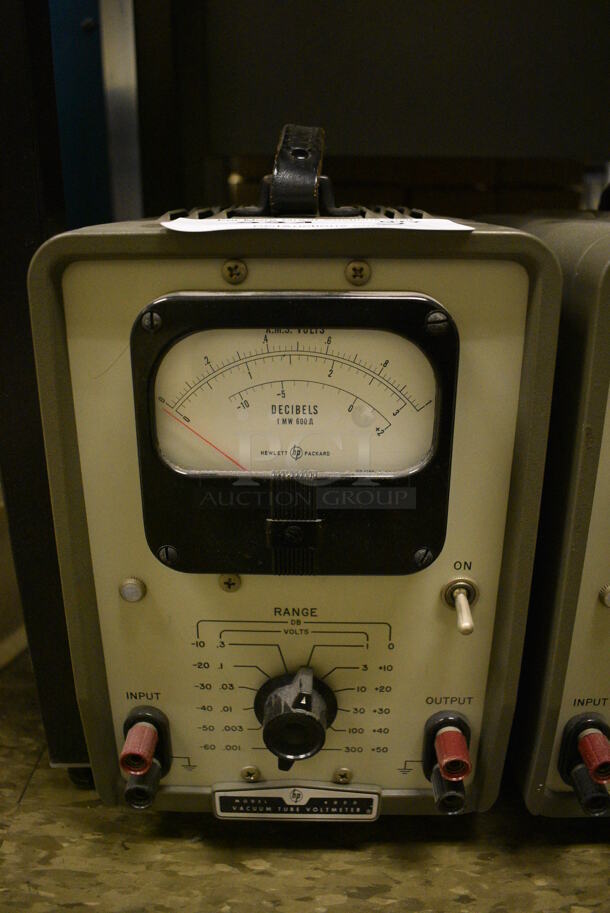 2 General Radio 400D Metal Vacuum Tube Voltmeter. 7x11x11. 2 Times Your Bid! (Midtown 2: Room 105) - Image 3 of 4