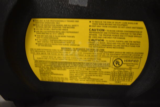 Appion G5Twin Refrigerant Recovery Unit. 14x9x10. (Midtown 2: Room 130) - Image 6 of 6