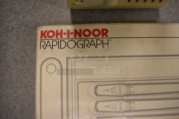 IN ORIGINAL BOX! Koh-i-noor Rapidograph Slim Pack Set of Technical Pens. (Midtown 2: Room 105) - Image 3 of 3