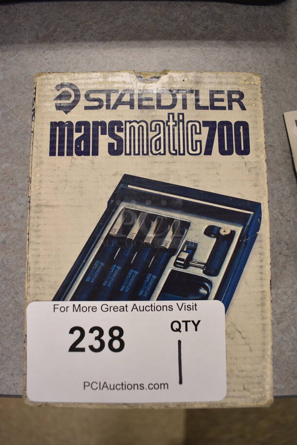IN ORIGINAL BOX! Staedtler Marsmatic 700 Technical Pen Set. (Midtown 2: Room 105)