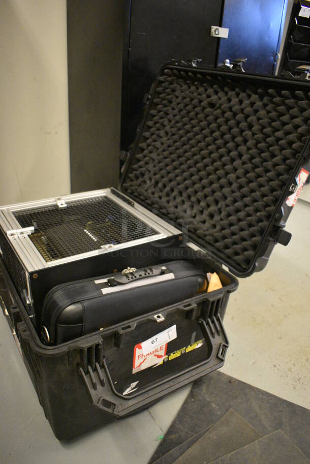 ALL ONE MONEY! Lot of Dell Precision M6300 Laptop, Soft Laptop Case, Metal Unit and Hard Black Case! 32x22x20. (Midtown 1: Room 122) - Image 3 of 7