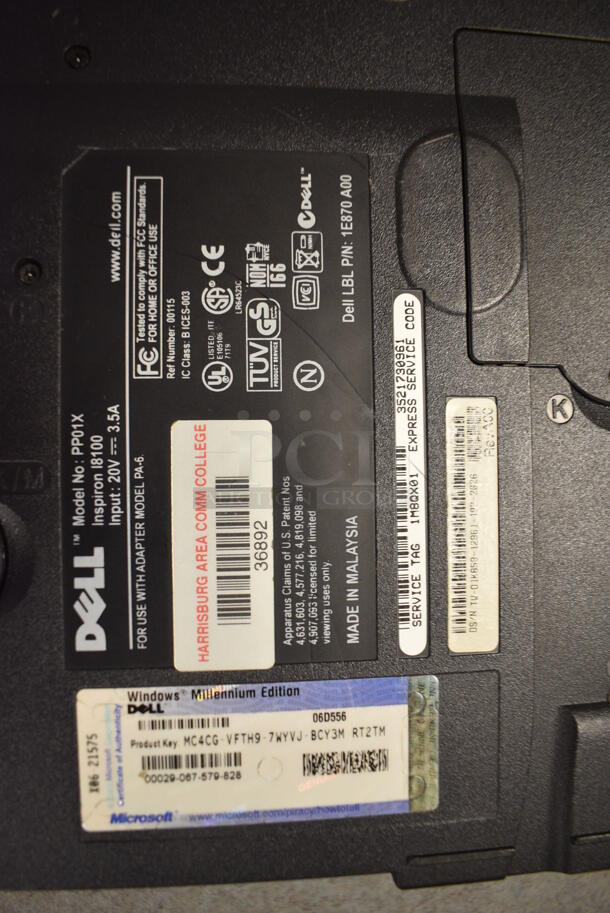 Dell Inspiron 8100 Laptop. 13x11x5. (Midtown 2: Room 105) - Image 5 of 5