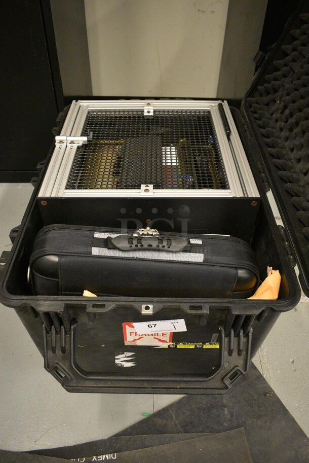 ALL ONE MONEY! Lot of Dell Precision M6300 Laptop, Soft Laptop Case, Metal Unit and Hard Black Case! 32x22x20. (Midtown 1: Room 122) - Image 4 of 7