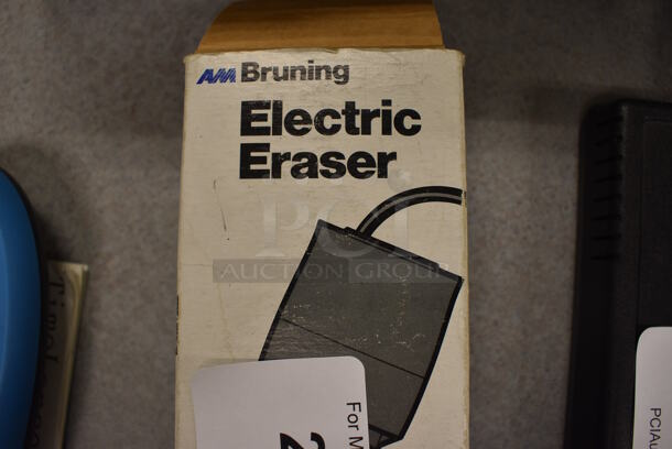 IN ORIGINAL BOX! Bruning Electric Eraser. (Midtown 2: Room 105) - Image 2 of 2