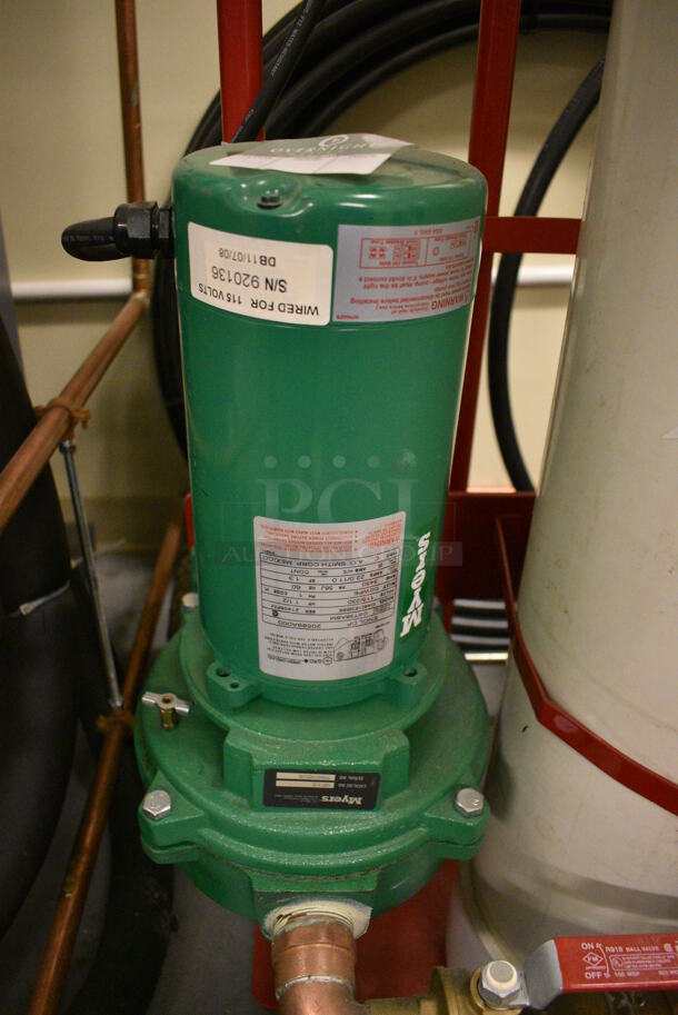 ALL ONE MONEY! Lot of Water Furnace w/ Motor on Metal Furniture Dolly. 18x19x52. Unit Will Be Unhooked and Removed Before Pick Up Day. (Midtown 2: Room 130) - Image 4 of 7