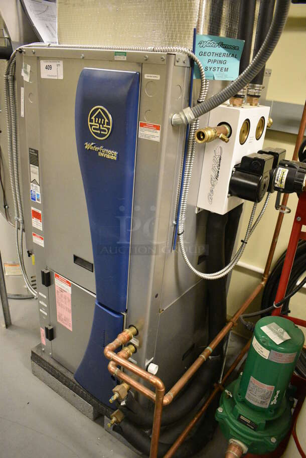 Envision Model NDV026B111CTL Metal Water Furnace. 208/230 Volts, 1 Phase. 46x28x86. Unit Will Be Unhooked and Removed Before Pick Up Day. (Midtown 2: Room 130) - Image 2 of 6