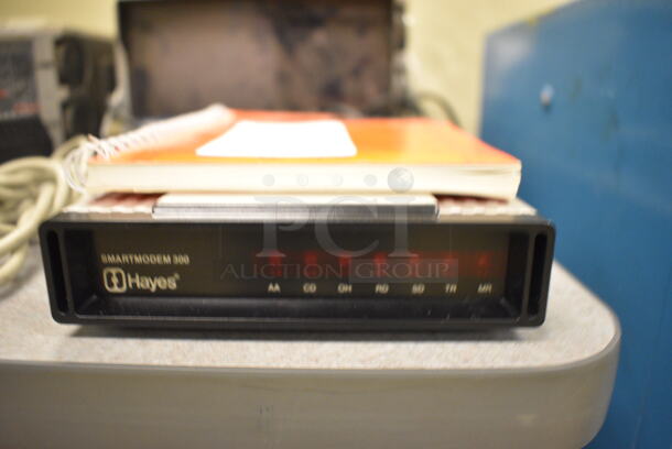Hayes SmartModem 300 Micro Computer Modem. 5.5x9.5x1.5. (Midtown 2: Room 105) - Image 2 of 4