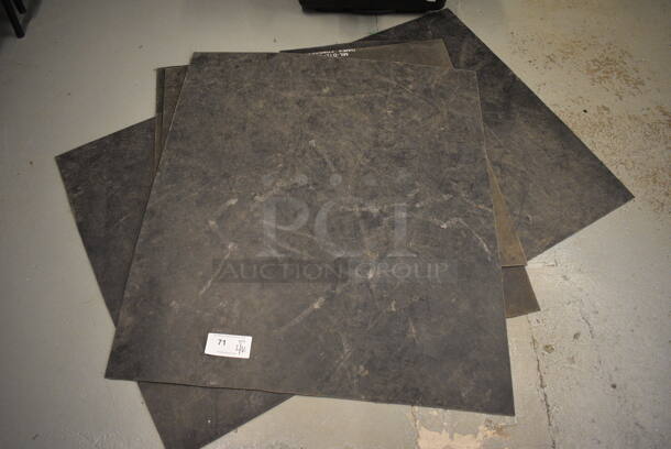 4 Various Black Floor Mats. Includes 36x42. 4 Times Your Bid! (Midtown 1: Room 122)