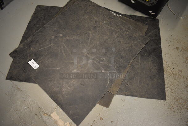 4 Various Black Floor Mats. Includes 36x42. 4 Times Your Bid! (Midtown 1: Room 122) - Image 2 of 3