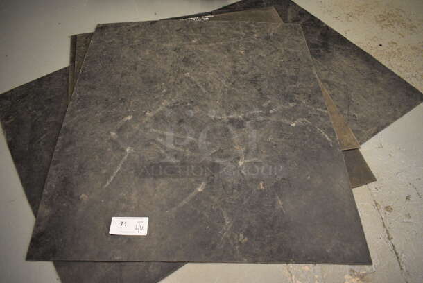 4 Various Black Floor Mats. Includes 36x42. 4 Times Your Bid! (Midtown 1: Room 122) - Image 3 of 3