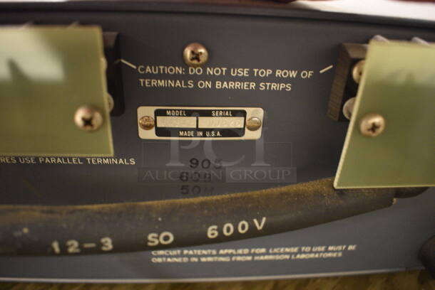 Harrison 6434B DEC Power Supply. 19x19x5.5. (Midtown 2: Room 105) - Image 6 of 6
