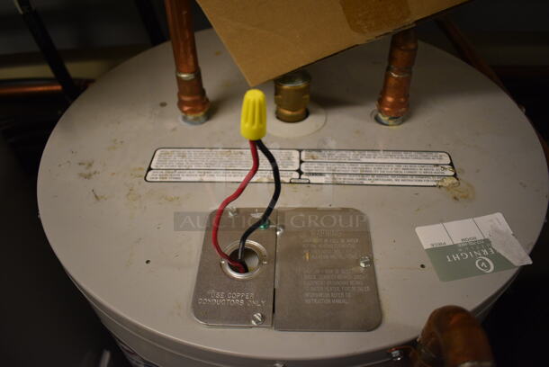 Bradford White Model M240S6DS-1NCWW Metal Floor Style Electric Powered Automatic Storage Water Heater. 208/240 Volts, 1 Phase. 21x21x48. Unit Will Be Unhooked and Removed Before Pick Up Day. (Midtown 2: Room 130) - Image 4 of 5
