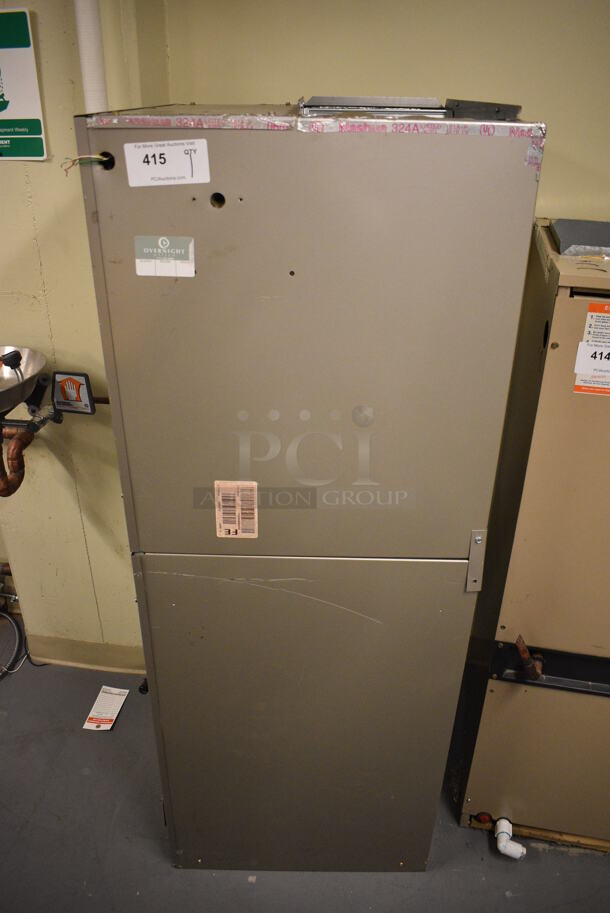 Bryant Model FE4ANB006 Metal Floor Style Electric Powered Furnace. 208/240 Volts, 1 Phase. 25x23x60. Unit Will Be Unhooked and Removed Before Pick Up Day. (Midtown 2: Room 130)