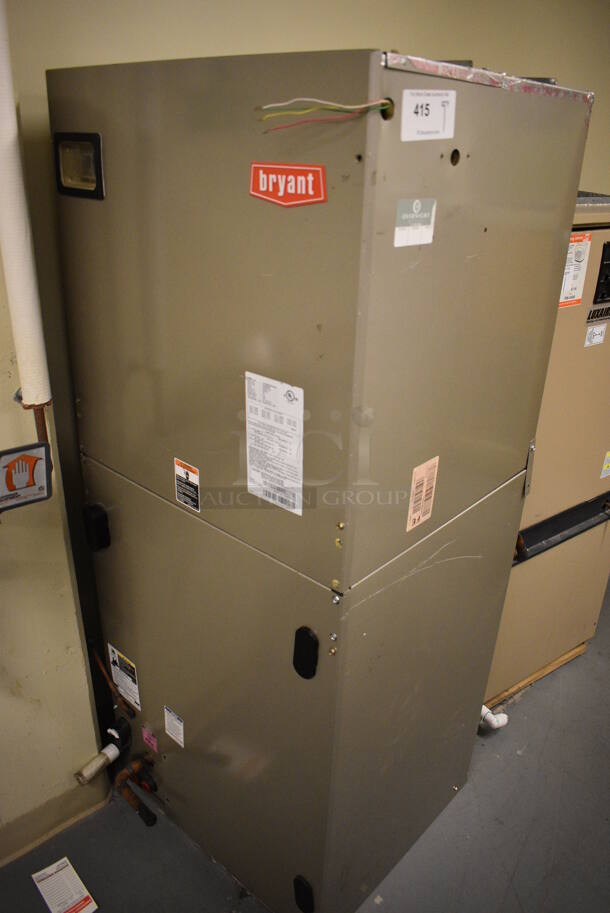 Bryant Model FE4ANB006 Metal Floor Style Electric Powered Furnace. 208/240 Volts, 1 Phase. 25x23x60. Unit Will Be Unhooked and Removed Before Pick Up Day. (Midtown 2: Room 130) - Image 2 of 5