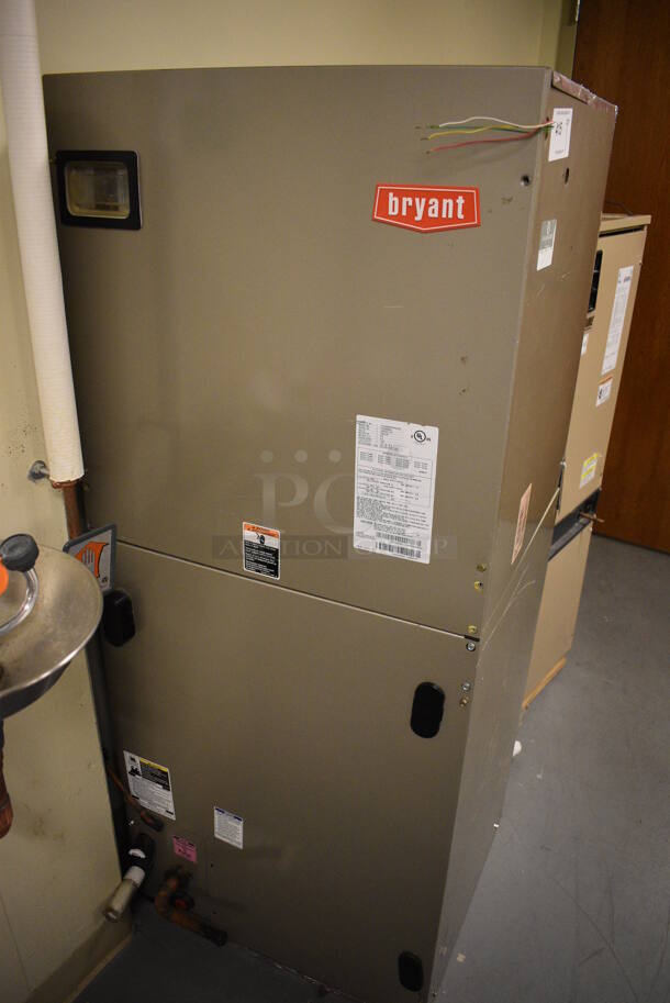Bryant Model FE4ANB006 Metal Floor Style Electric Powered Furnace. 208/240 Volts, 1 Phase. 25x23x60. Unit Will Be Unhooked and Removed Before Pick Up Day. (Midtown 2: Room 130) - Image 3 of 5
