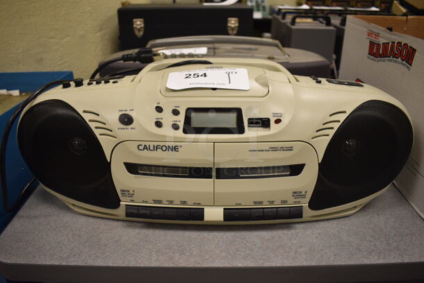 Califone Cassette CD Player. 22x8x8. (Midtown 2: Room 105)