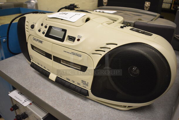 Califone Cassette CD Player. 22x8x8. (Midtown 2: Room 105) - Image 2 of 3
