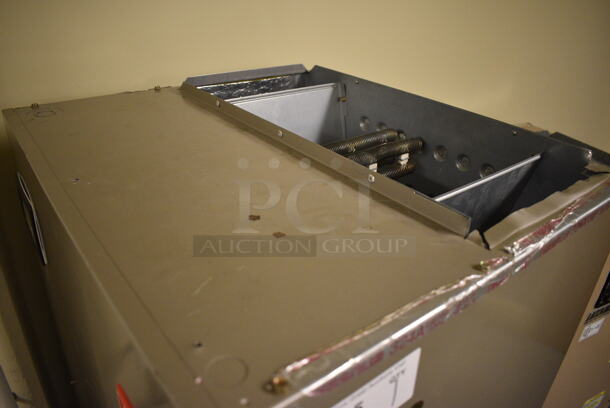 Bryant Model FE4ANB006 Metal Floor Style Electric Powered Furnace. 208/240 Volts, 1 Phase. 25x23x60. Unit Will Be Unhooked and Removed Before Pick Up Day. (Midtown 2: Room 130) - Image 5 of 5