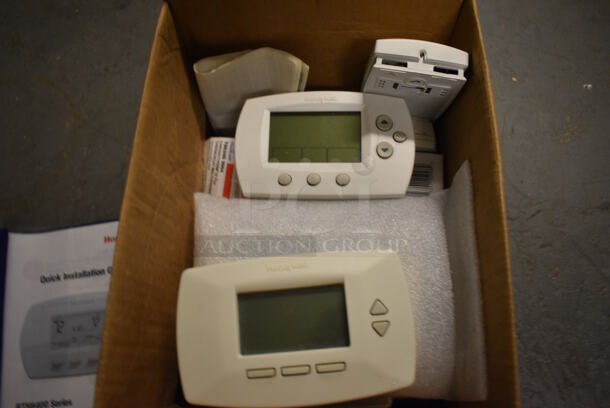 ALL ONE MONEY! Lot of 11 Various Honeywell Control Panels! Includes 6x1x4. (Midtown 2: Room 130)