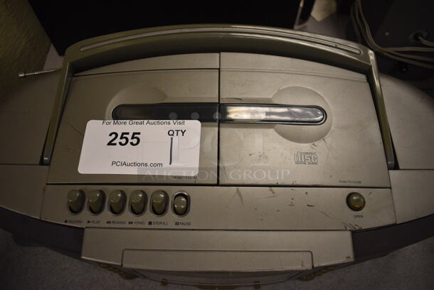 Fisher Cassette CD Player. 18.5x9.5x6. (Midtown 2: Room 105) - Image 3 of 4