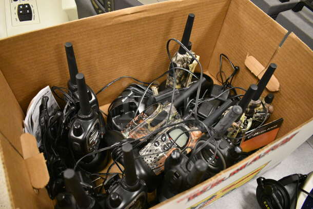 ALL ONE MONEY! Lot of 6 Sets of Midland Walkie Talkies on Charging Bases. 5.5x3x9. (Midtown 2: Room 105) - Image 2 of 7