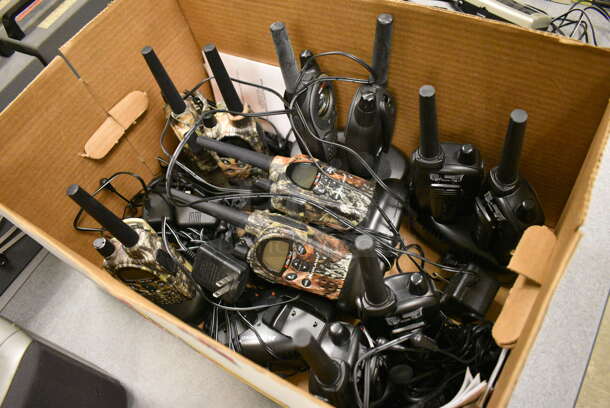 ALL ONE MONEY! Lot of 6 Sets of Midland Walkie Talkies on Charging Bases. 5.5x3x9. (Midtown 2: Room 105) - Image 3 of 7