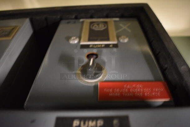 ALL ONE MONEY! Lot of Various Gray Metal Control Panels! Includes 6x4.5x10. (Midtown 2: Room 130) - Image 4 of 5