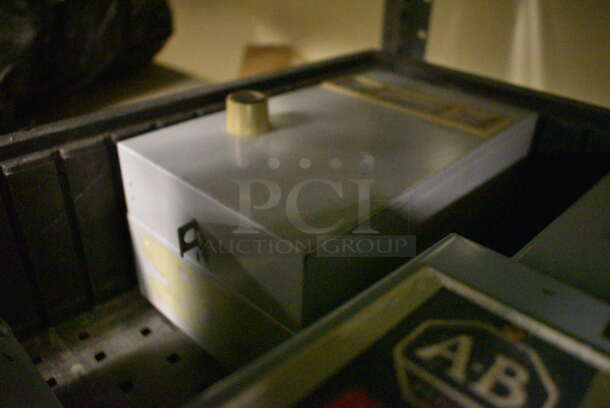 ALL ONE MONEY! Lot of Various Gray Metal Control Panels! Includes 6x4.5x10. (Midtown 2: Room 130) - Image 5 of 5