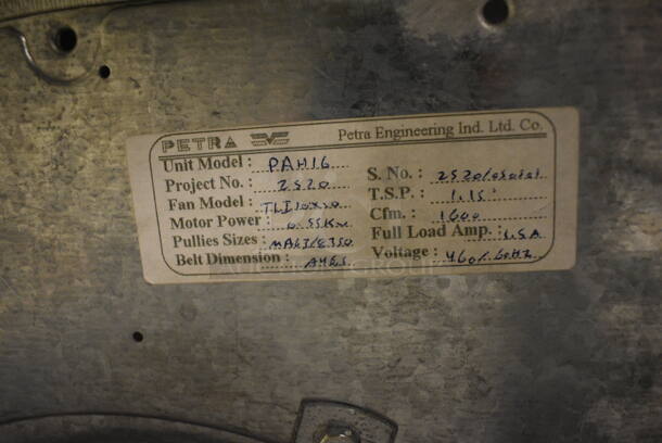Petra Model PAH16 Metal Blower. 17x23x17. (Midtown 2: Room 130) - Image 4 of 5