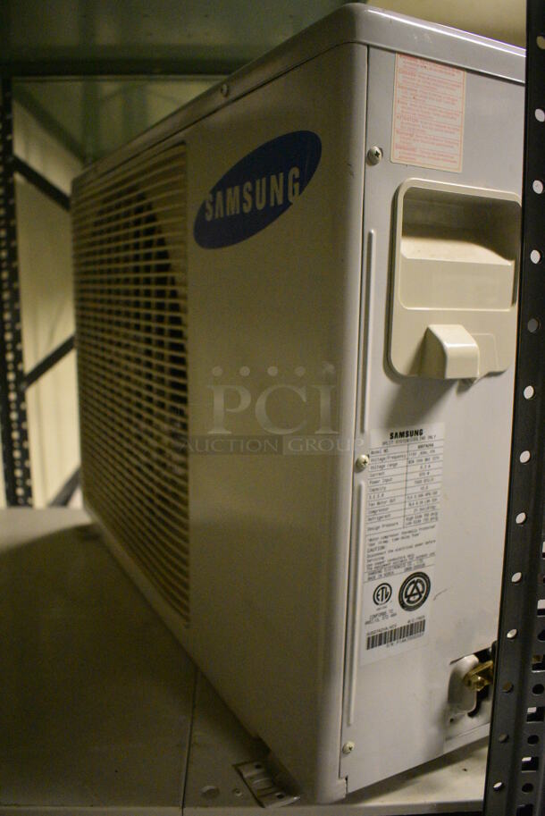 Samsung Model AS07A2VA Metal Split Type Air Conditioner. Cooling Only - Does Not Come w/ Fan Coil. 115 Volts, 1 Phase. 28x10x21. (Midtown 2: Room 130) - Image 4 of 5