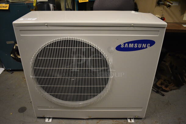 Samsung Model UCH2800C Metal Split Type Heater. Heat Pump Only - Does Not Come w/ Heat Fan. 208/230 Volts, 1 Phase. 35x12x32. (Midtown 2: Room 130)