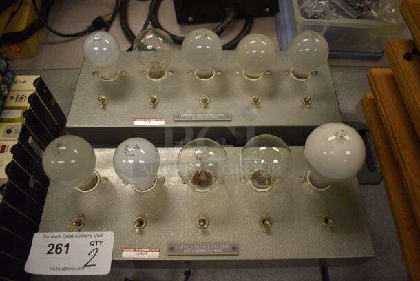 2 Hampden Engineering Metal Light Boards. 16x6x6. 2 Times Your Bid! (Midtown 2: Room 105) - Image 1 of 6