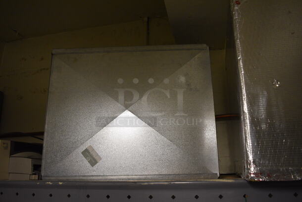 ALL ONE MONEY! Lot of 2 Metal Boxes for Ventilation. 26x40x26, 24x22x28. (Midtown 2: Room 130) - Image 3 of 4