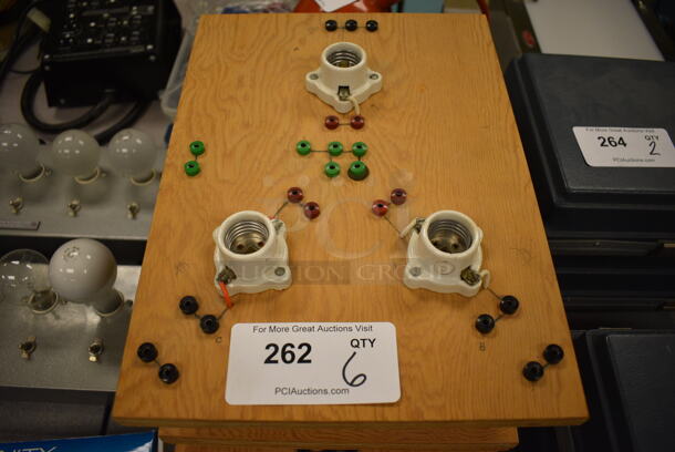 6 Wooden Light Boards. 11x15x3. 6 Times Your Bid! (Midtown 2: Room 105) - Image 2 of 5