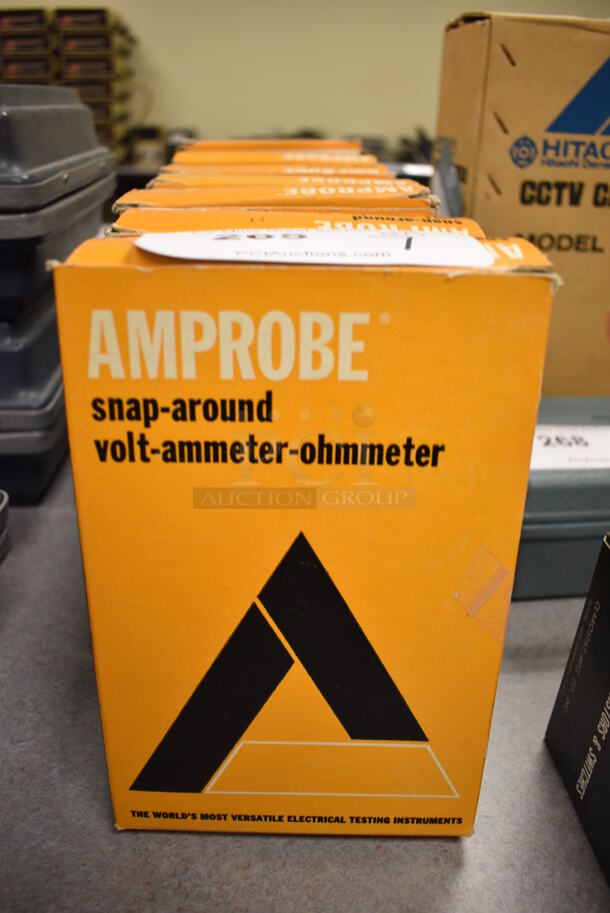 7 Amprobe Snap-around Volt-ammeter-ohmmeter Testing Instruments. 4x2x7.5. 7 Times Your Bid! (Midtown 2: Room 105) - Image 1 of 4