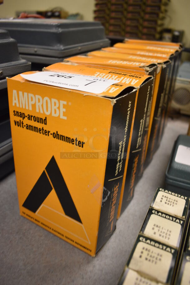 7 Amprobe Snap-around Volt-ammeter-ohmmeter Testing Instruments. 4x2x7.5. 7 Times Your Bid! (Midtown 2: Room 105) - Image 2 of 4