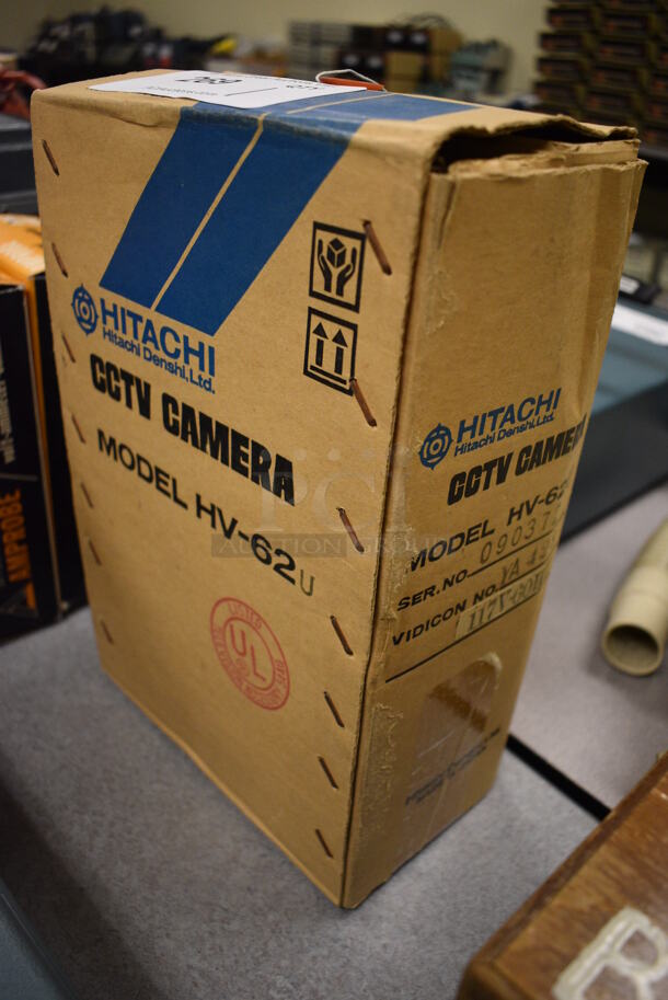 BRAND NEW IN BOX! Hitachi Model HV-62 CCTV Camera. (Midtown 2: Room 105) - Image 2 of 4