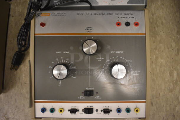 2 BK Precision Units; Model 501 Semiconductor Curve Tracer and Transistor Tester. 10x10x4, 11x10x5.5. 2 Times Your Bid! (Midtown 2: Room 105) - Image 4 of 4