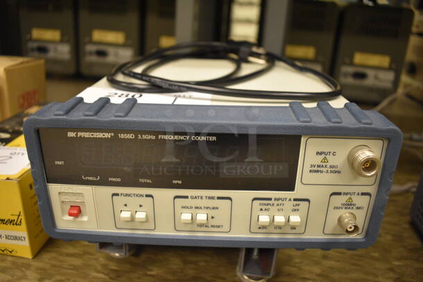 BK Precision Model 1856 3.5GHz Frequency Counter. 9x10.5x6.5. (Midtown 2: Room 105)