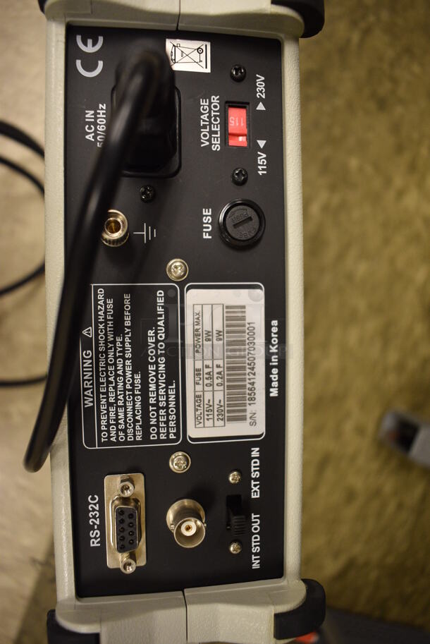 BK Precision Model 1856 3.5GHz Frequency Counter. 9x10.5x6.5. (Midtown 2: Room 105) - Image 4 of 4