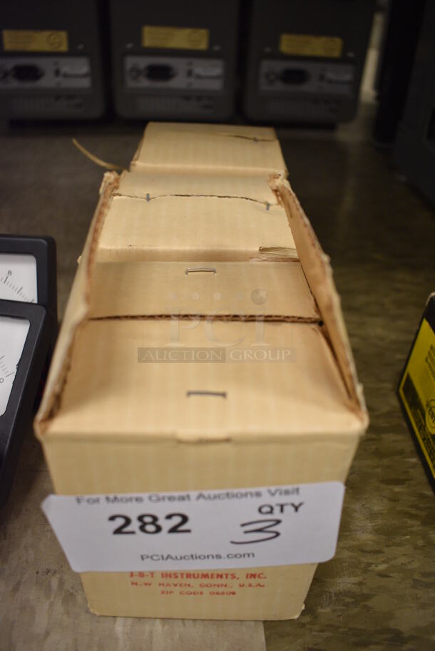 3 IN ORIGINAL BOX! JBT Frequency Meter. 3.5x3.5x4. 3 Times Your Bid! (Midtown 2: Room 105) - Image 3 of 3