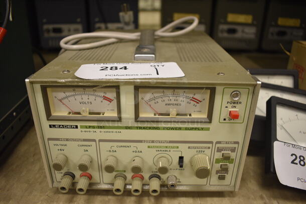 Leader Model LPS-151 DC Tracking Power Supply. 8.5x13x6. (Midtown 2: Room 105)