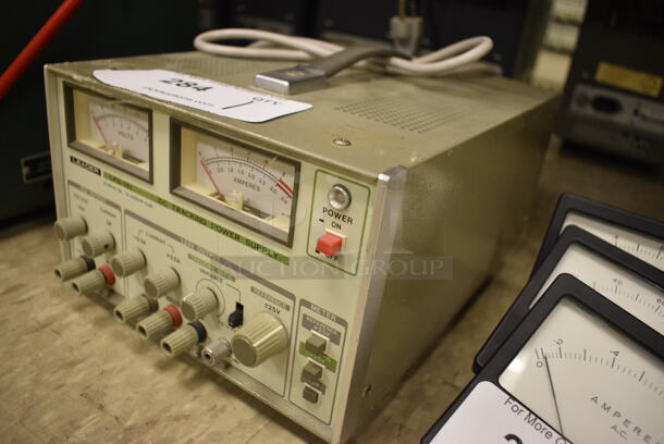 Leader Model LPS-151 DC Tracking Power Supply. 8.5x13x6. (Midtown 2: Room 105) - Image 2 of 5