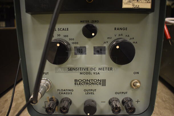 Boonton Model 95A Metal Sensitive DC Meter. 7x9.5x11. (Midtown 2: Room 105) - Image 3 of 5